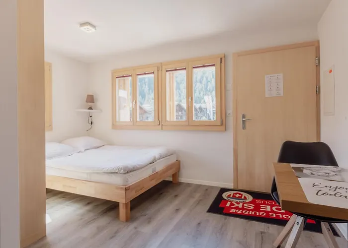 A 2 Minutes Des Remontees Mecaniques Lägenhet Grimentz